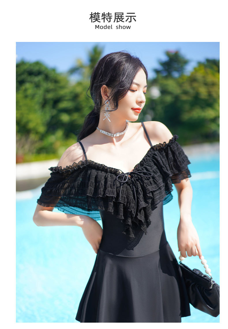 连体泳衣 ins风