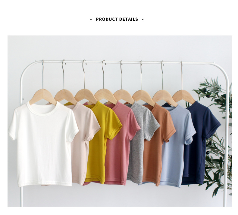 宝宝短袖纯色T恤_20