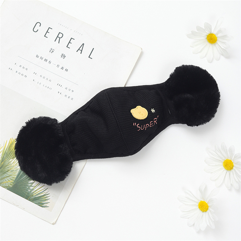 可爱小熊款口罩_21