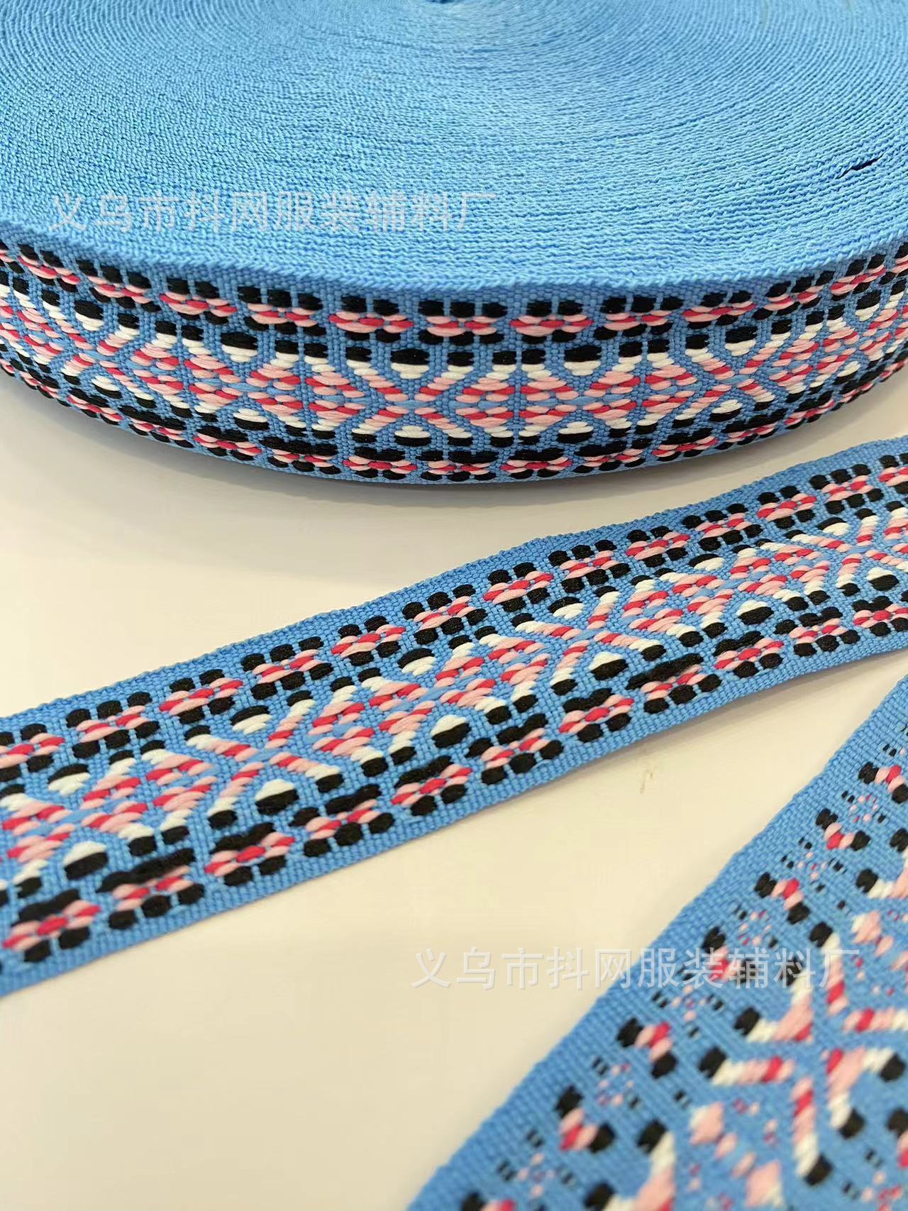 多款式民族风提花刺绣织带