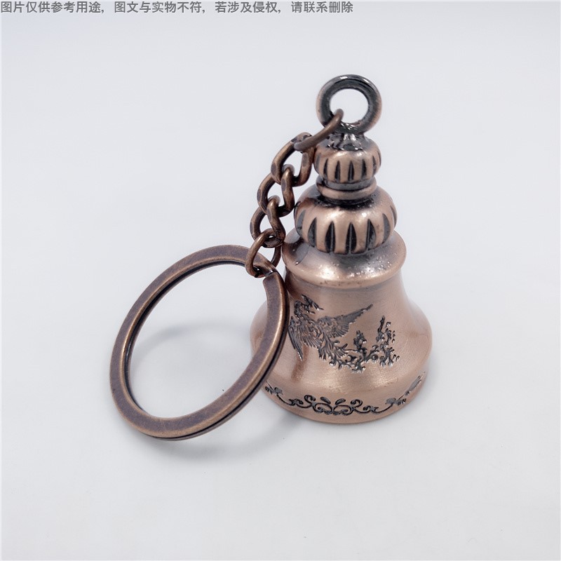 防盗门挂件 铃铛工艺品合金中国风铃风水摆件 家居车饰定制 (