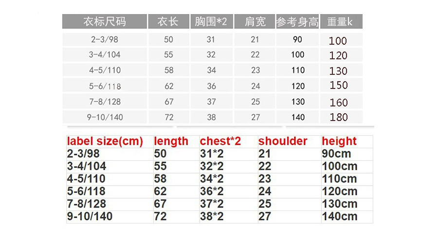 背心裙重量尺码