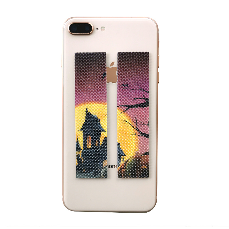 万圣节贴手机白底