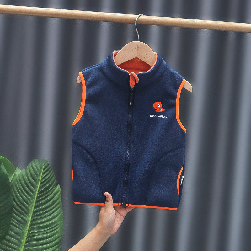 DD43-马甲摇粒绒-恐龙