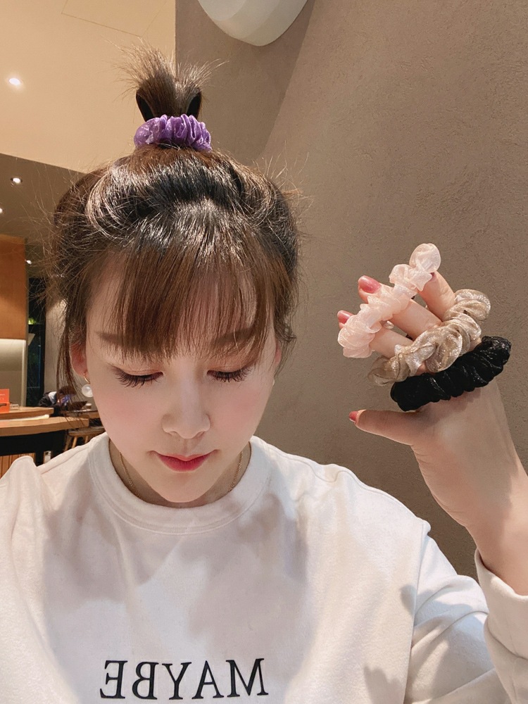 欧根纱简约肠圈
