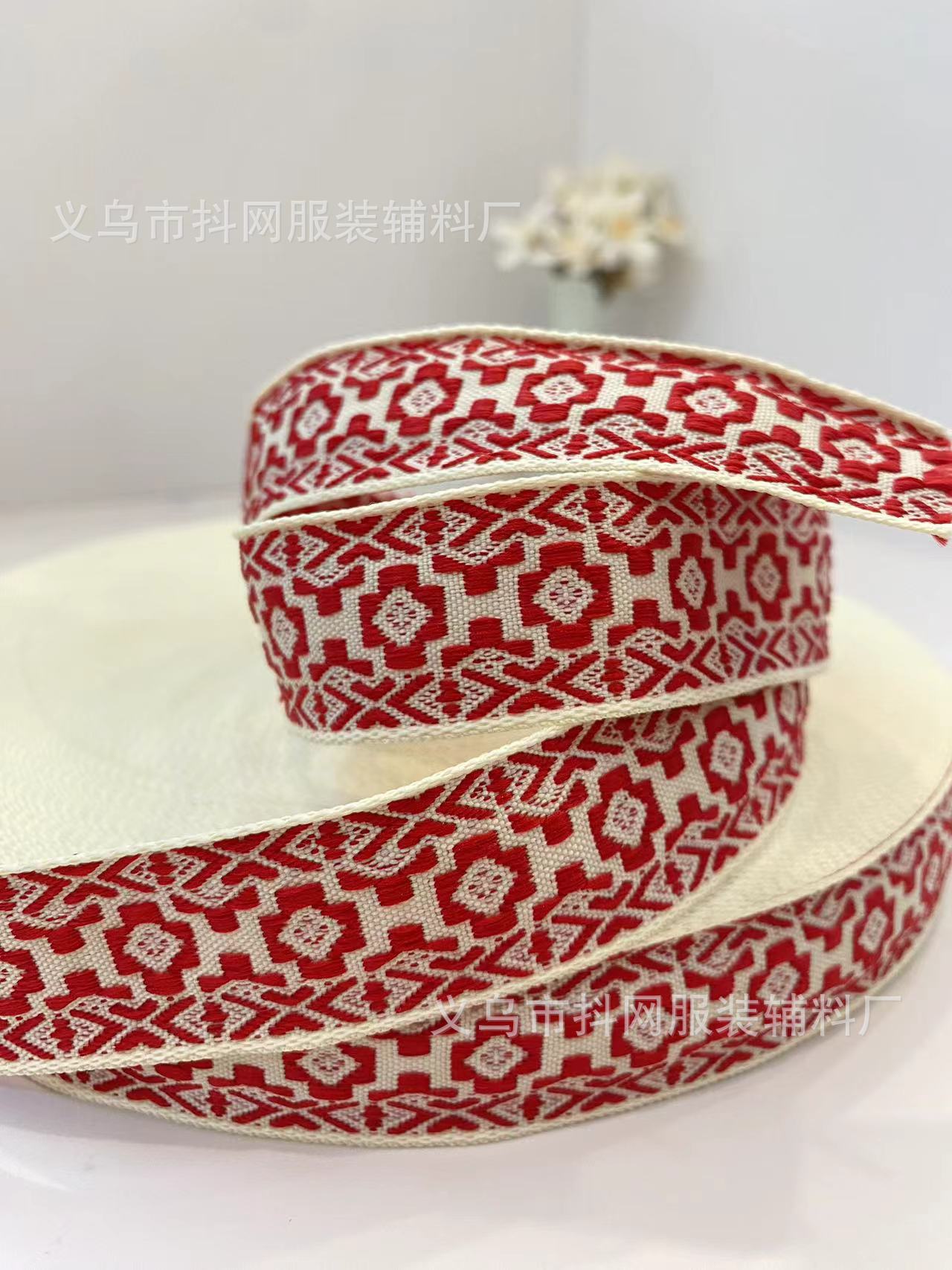 多款式民族风提花刺绣织带