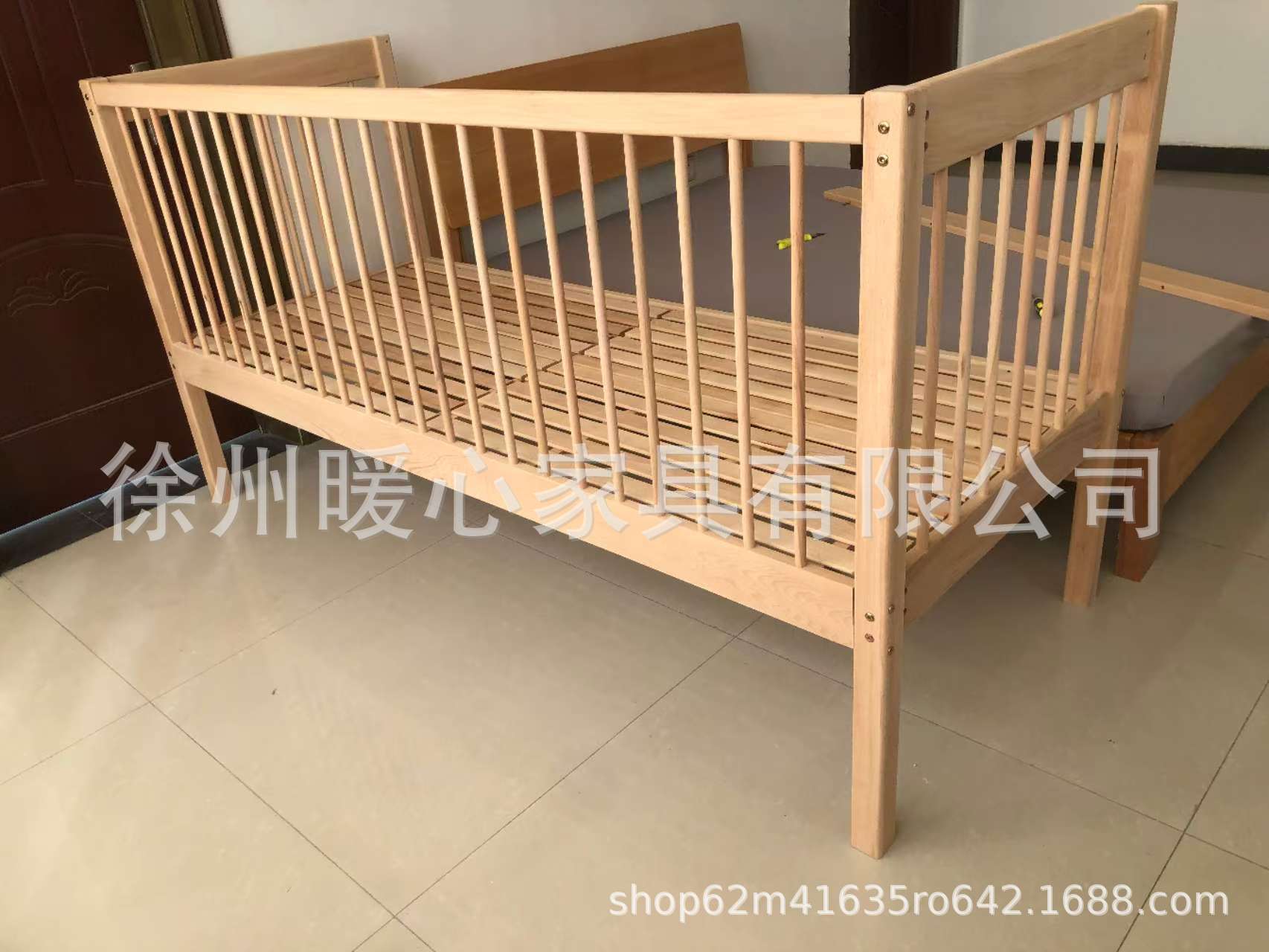 榉木儿童床