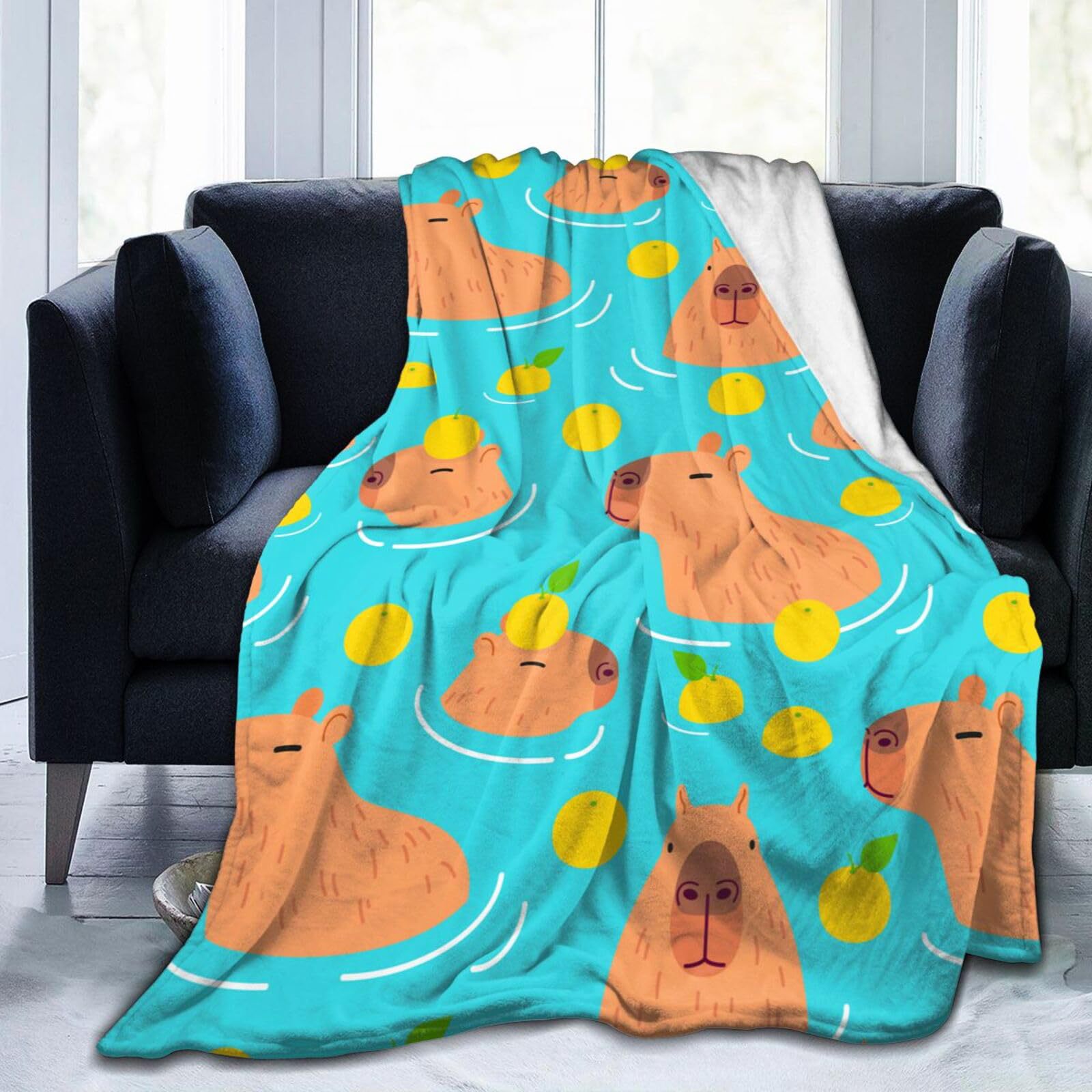Cute Capybara Animal Pattern A