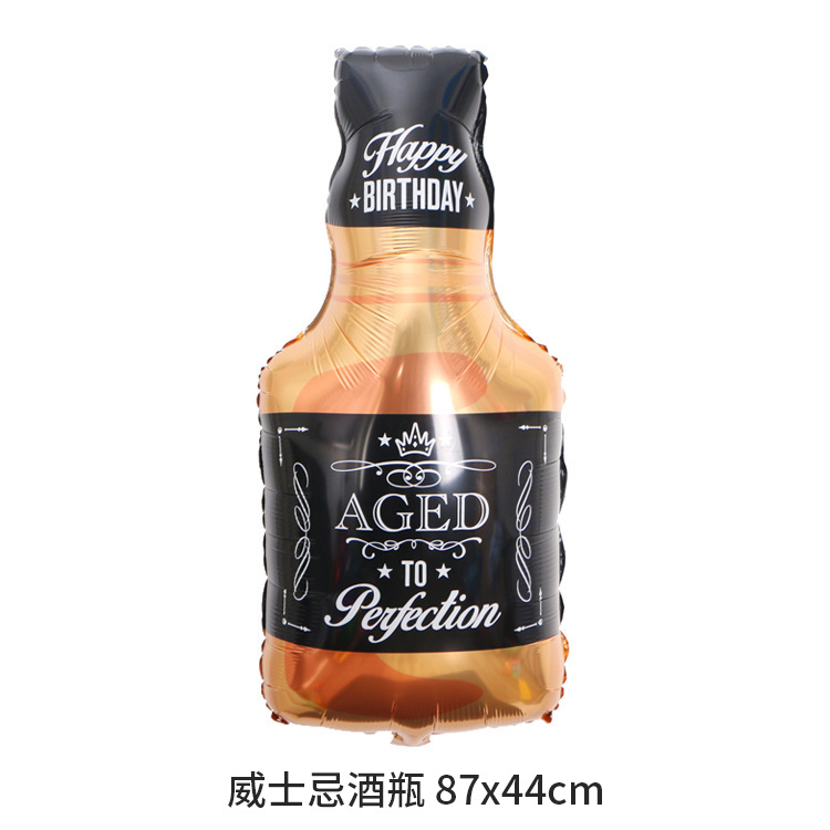 威士忌酒瓶 87x44cm