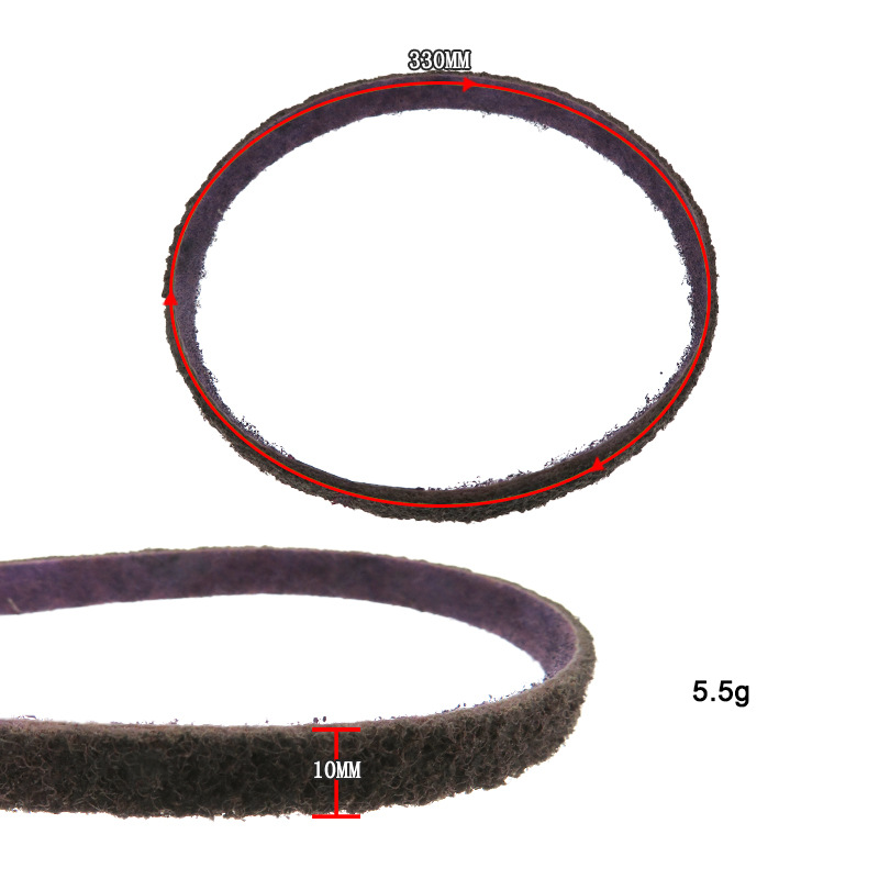 10X330MM3M紫色抗拉伸尼龙砂带3