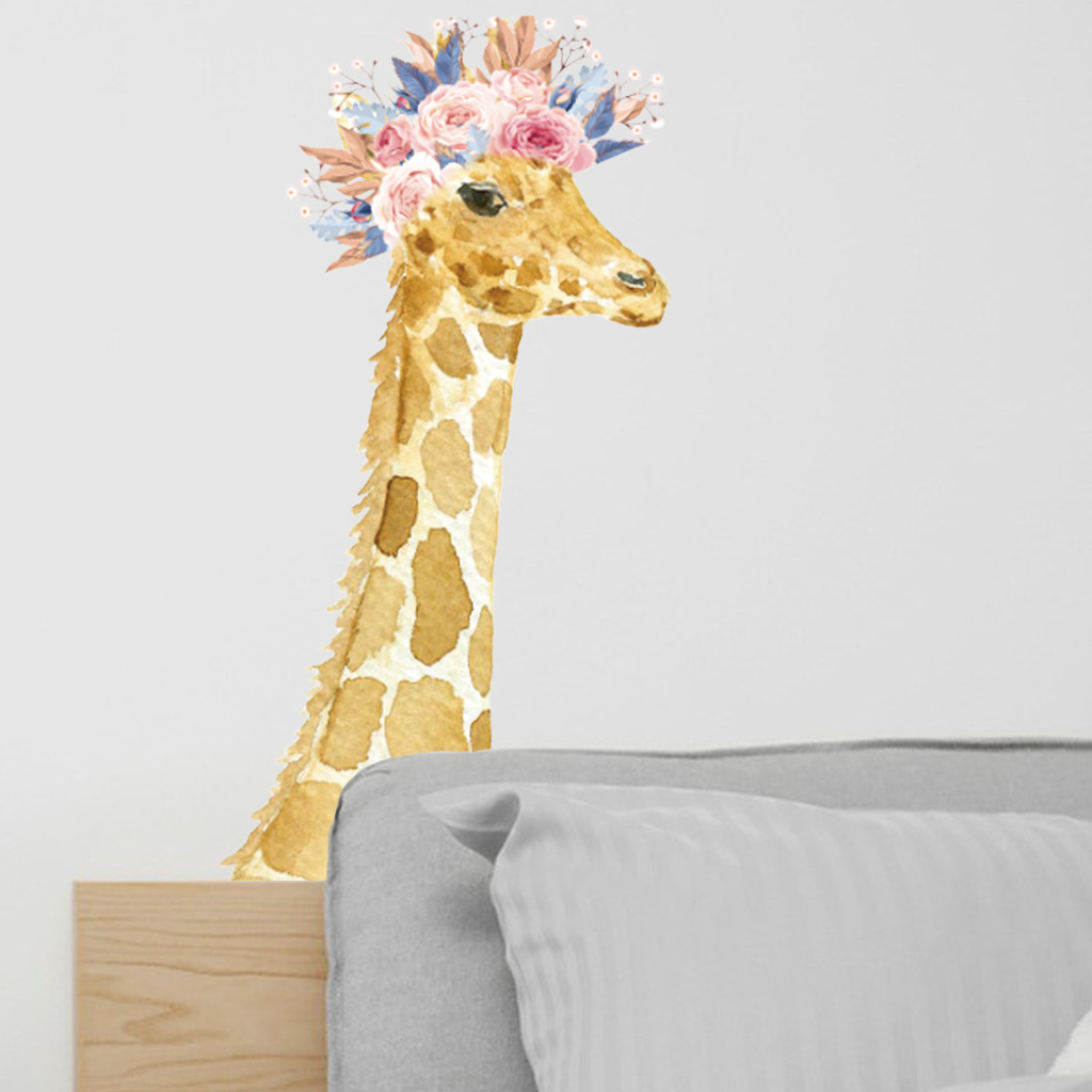 JS-N1154 带花环的长颈鹿