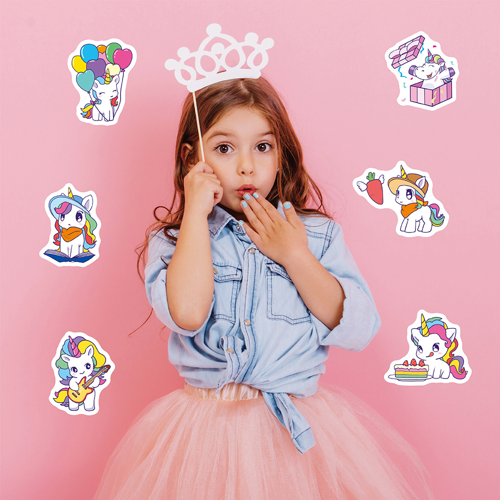 a060卡通独角兽100枚效果图-06