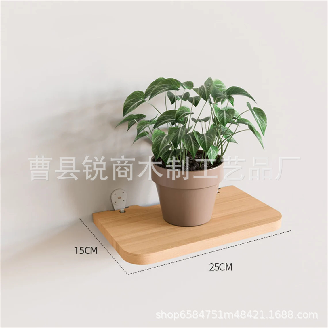 实木创意墙置物架卧室隔断书架客厅展示架墙壁漂浮置物架BSCI