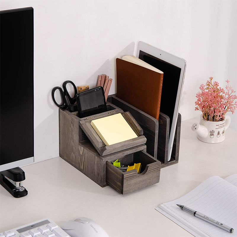 木质收纳盒 (1)做旧