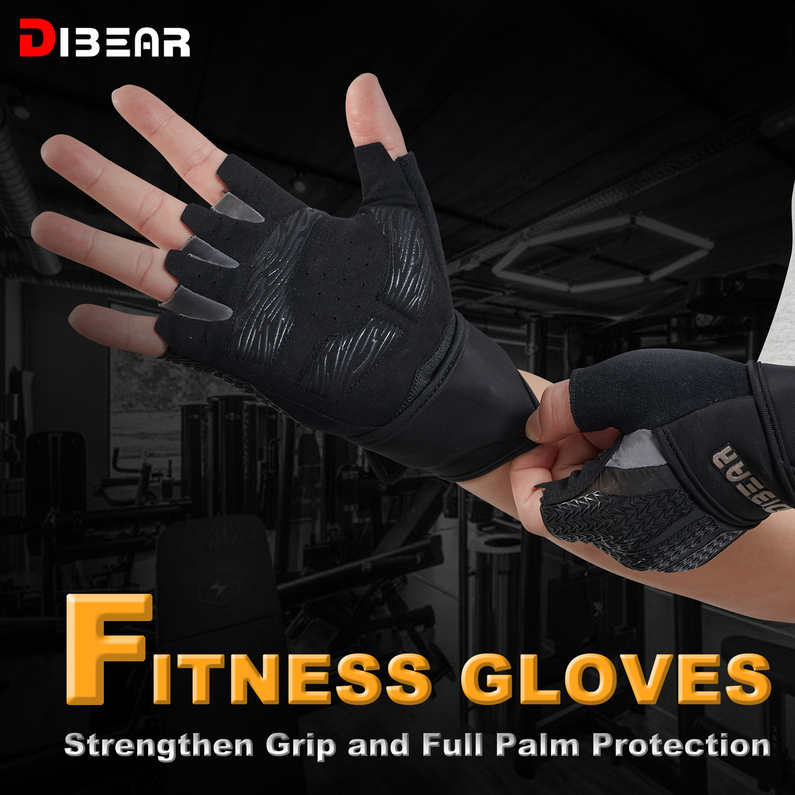 DIBEAR Gym Workout Gloves (5).