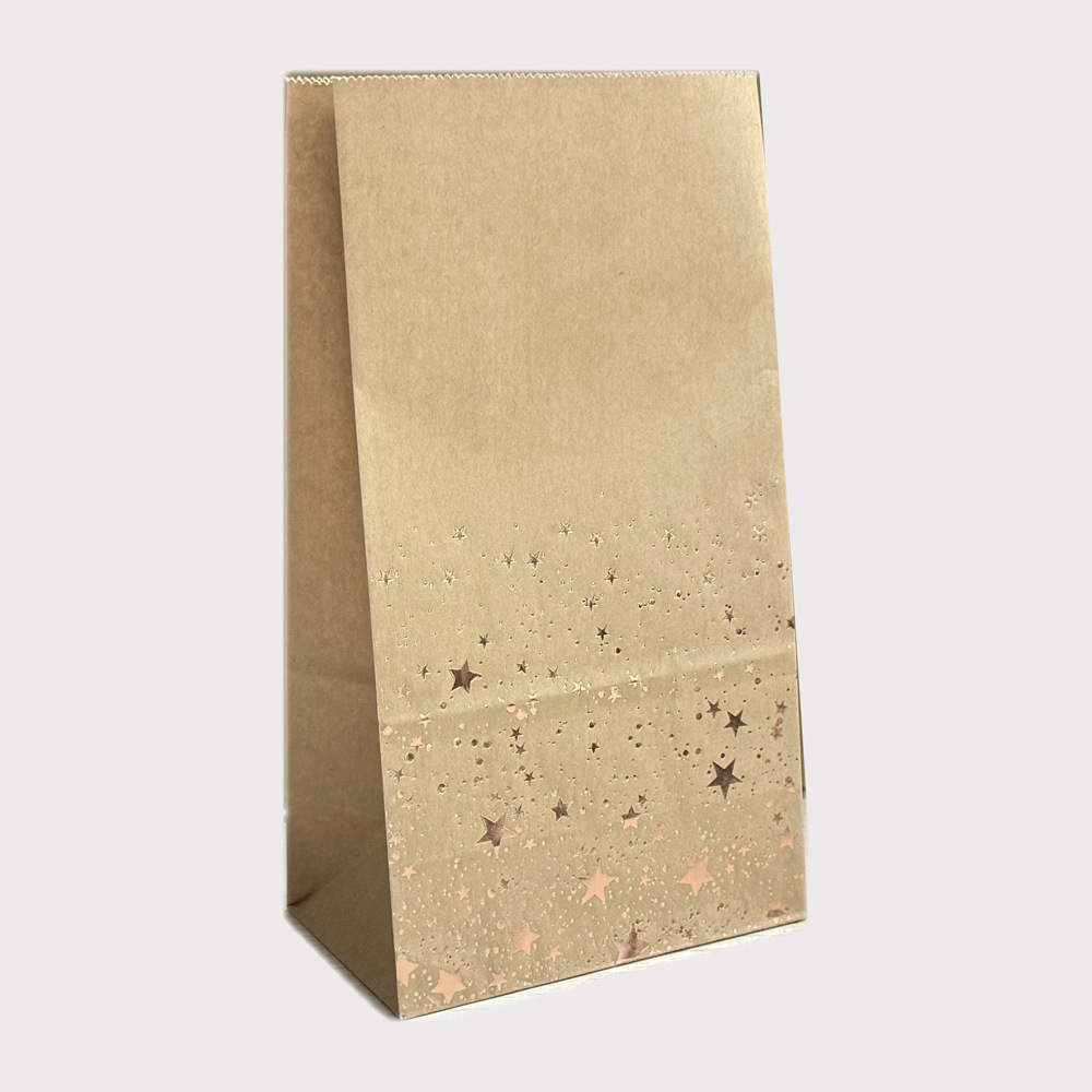 黄牛皮玫瑰金星星