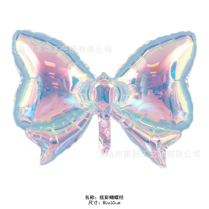 进口材质炫彩蝴蝶结