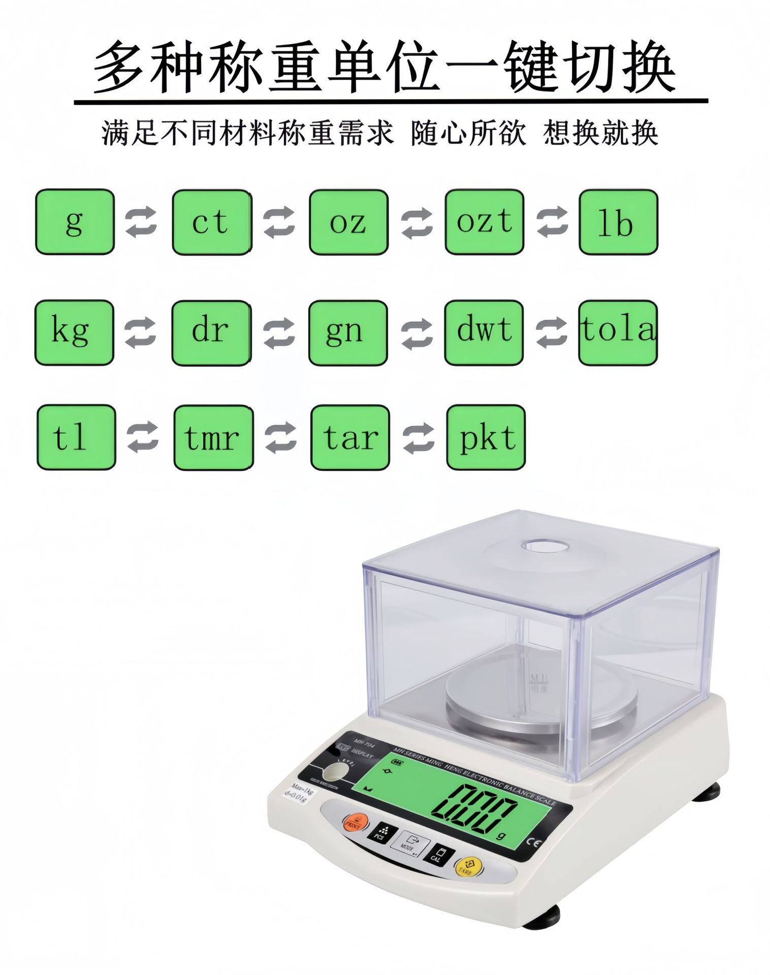 明衡电子天平秤