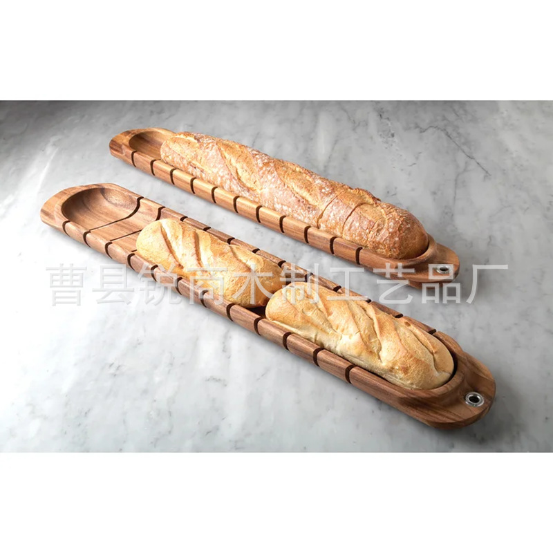 批发相思木烘焙面包切片砧板餐厅实木法棍面包砧板BSCIFSC