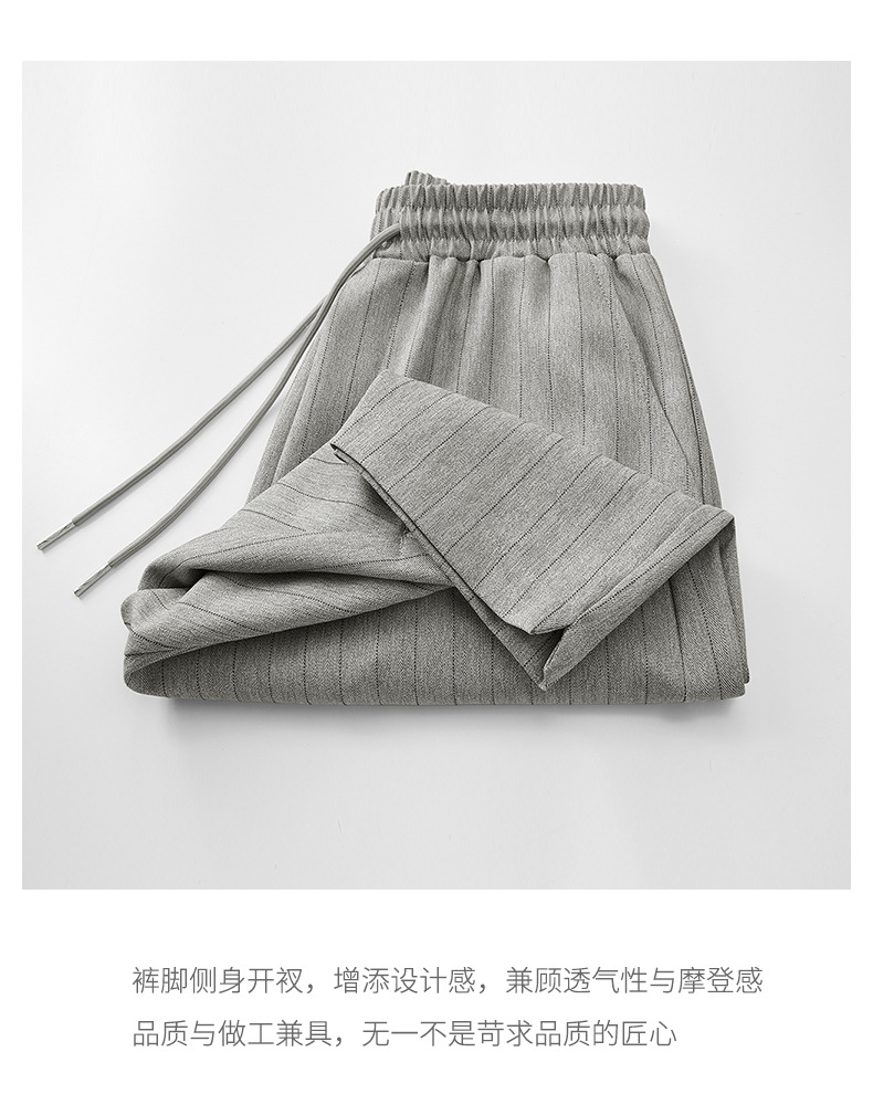 条纹五分裤 条纹中裤短裤 (8).jpg