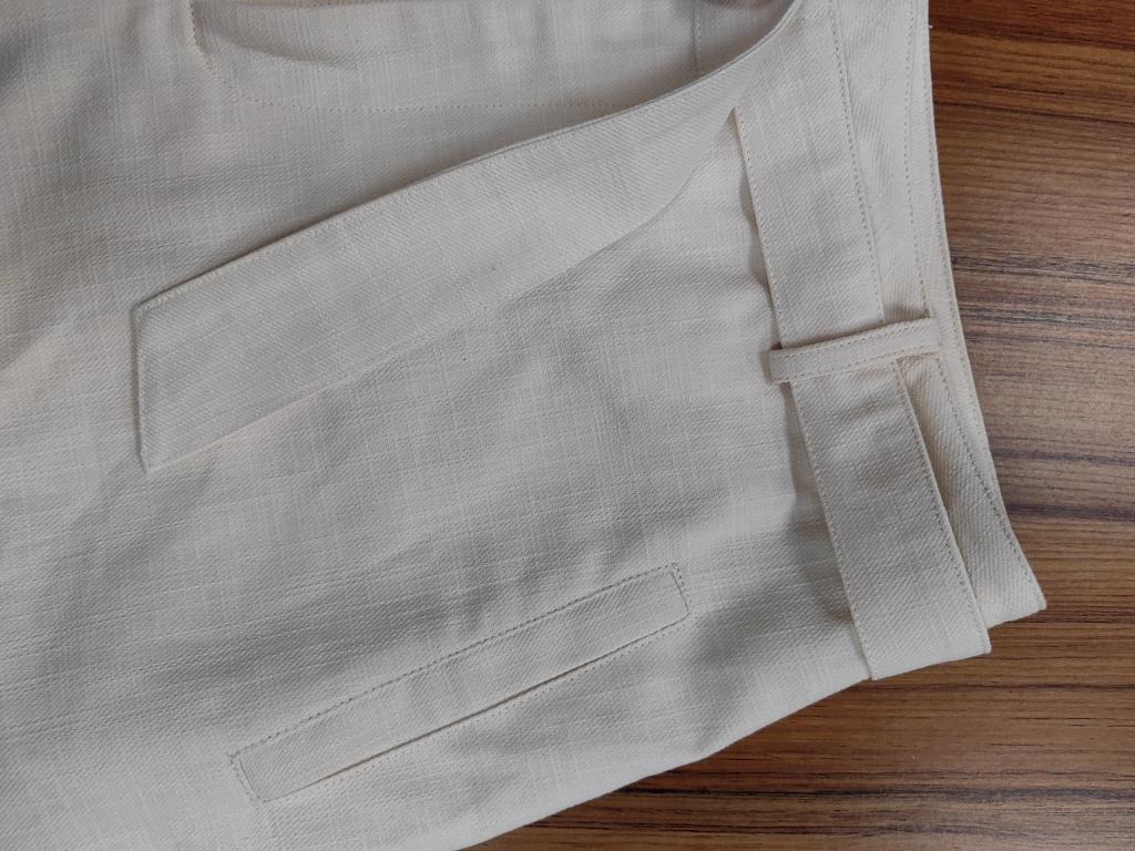 女装麻棉短裤 (3)