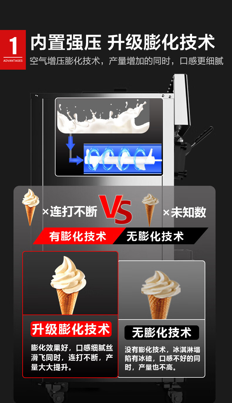 冰激凌机器全自动摆摊