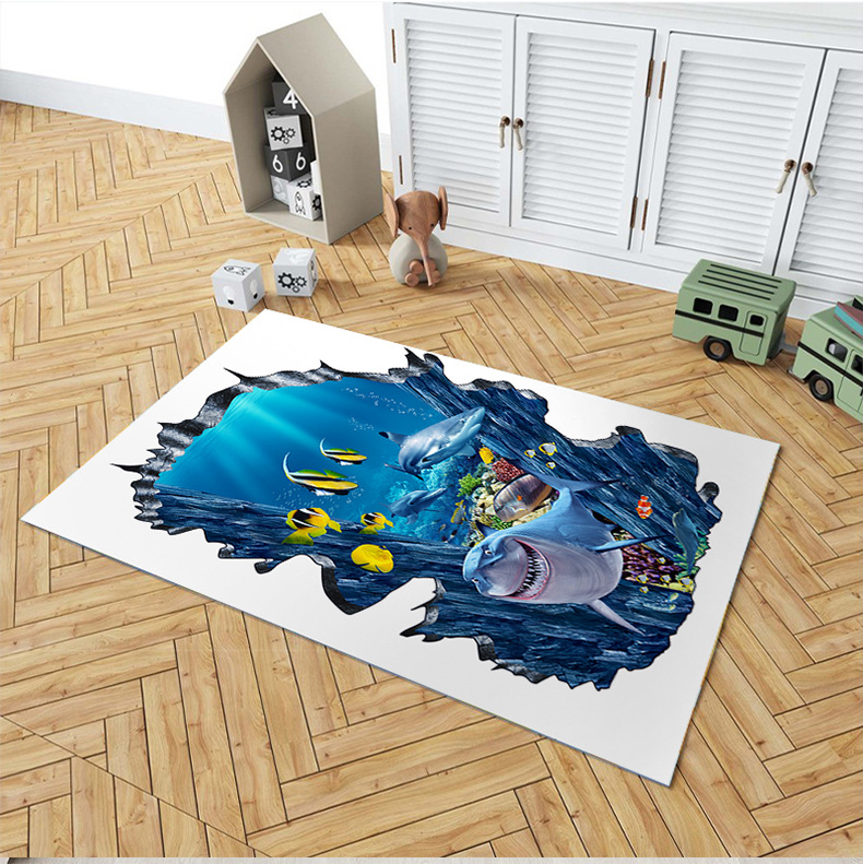 卡通地毯,家用地垫,卧室地毯,装饰地毯