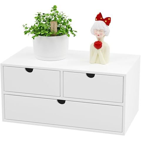 Wisuce 竹制办公桌收纳架 – 迷你竹制书桌