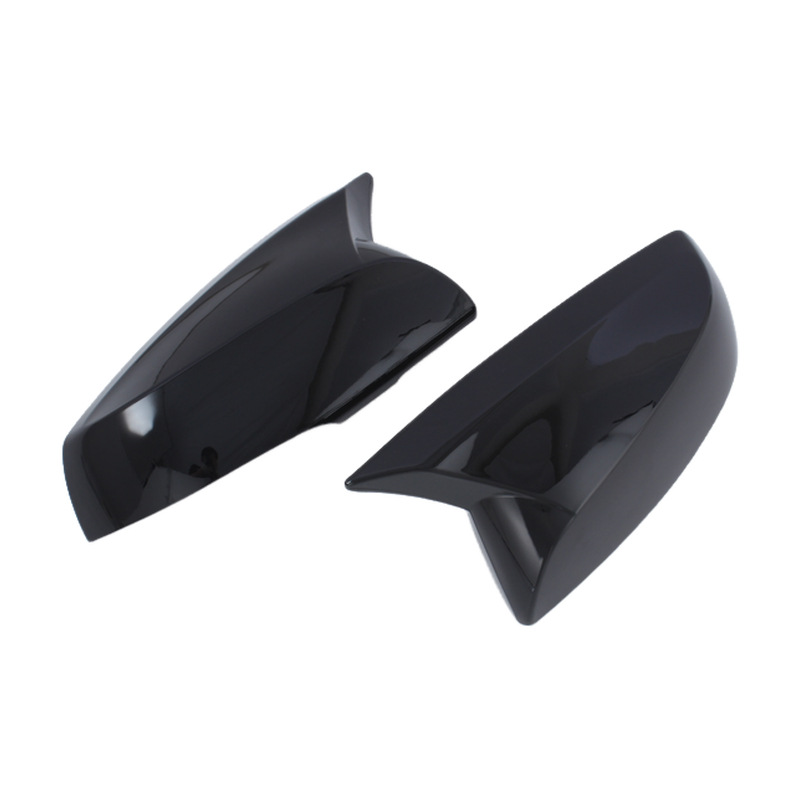 牛角款倒车镜  钢琴黑