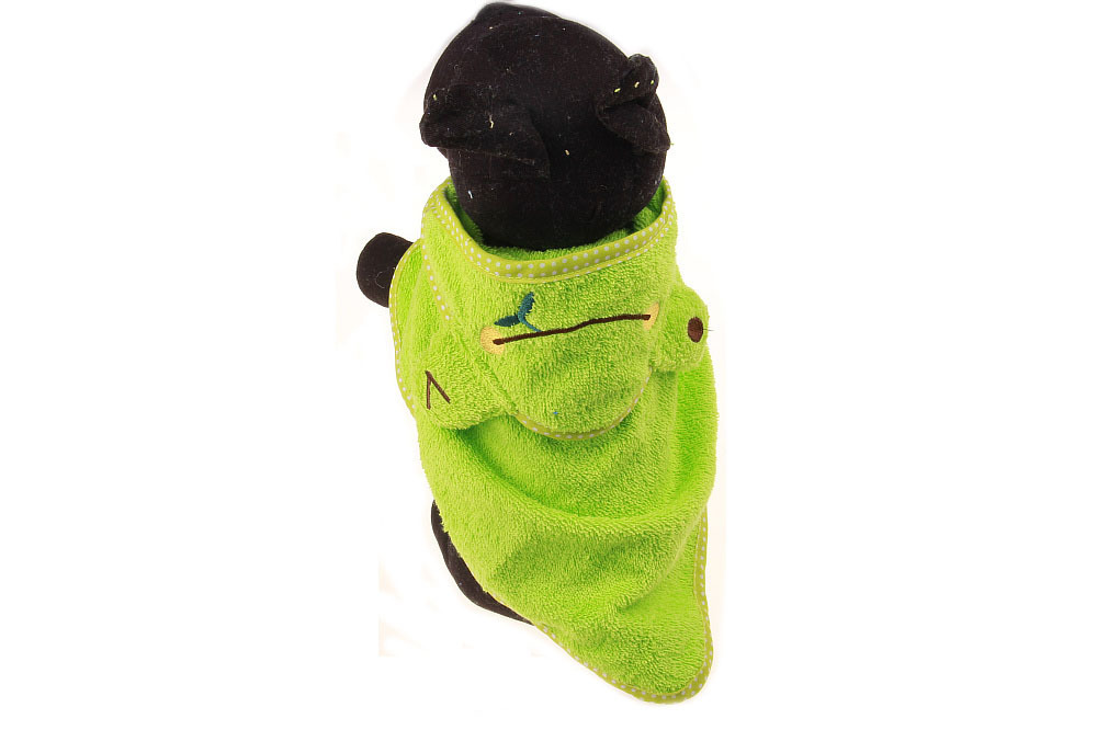 呆萌卡通宠物毛巾 (32)