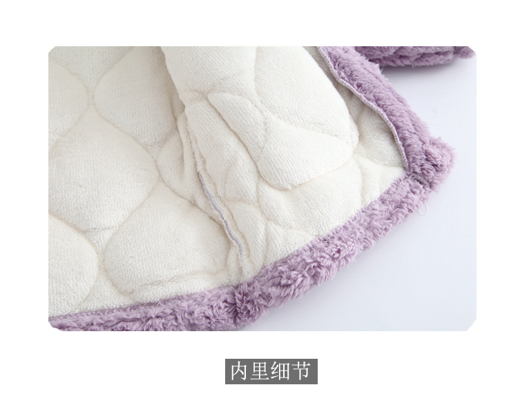 夹棉花边紫色细节3