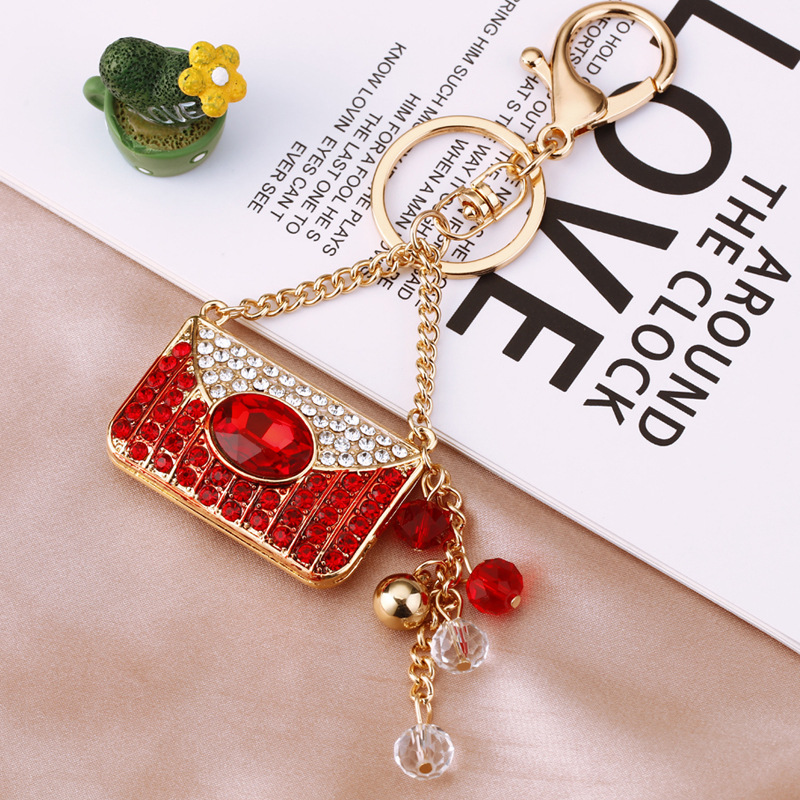 宝石小香风红色