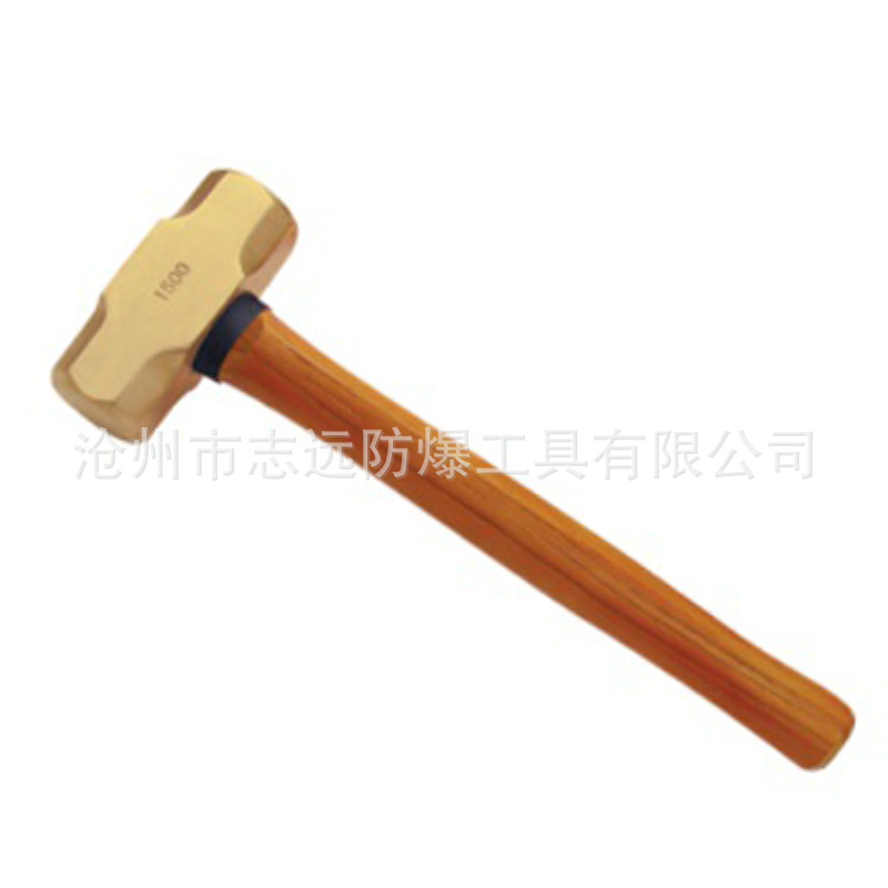 黄铜木柄八角锤