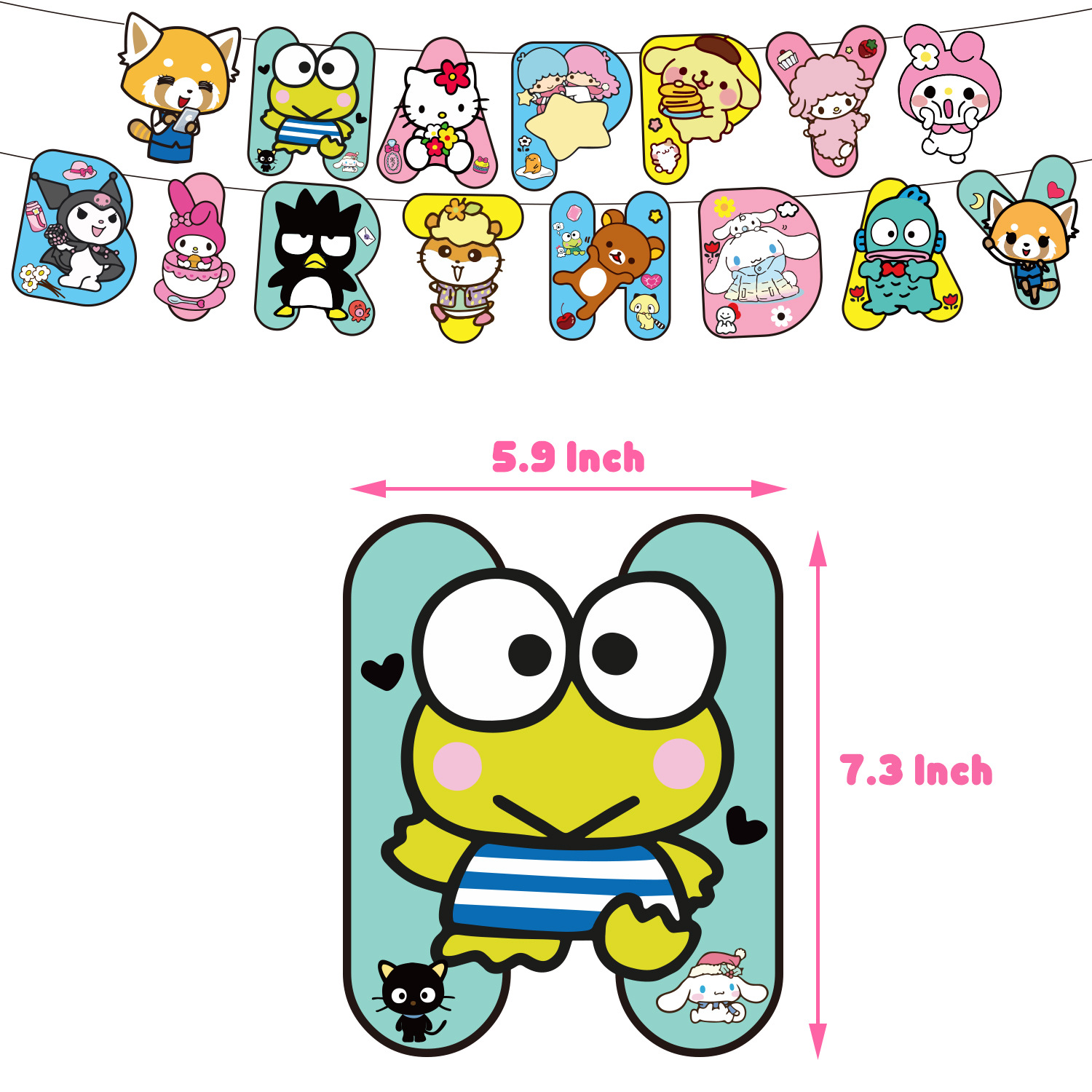 YL三丽鸥主图拉旗