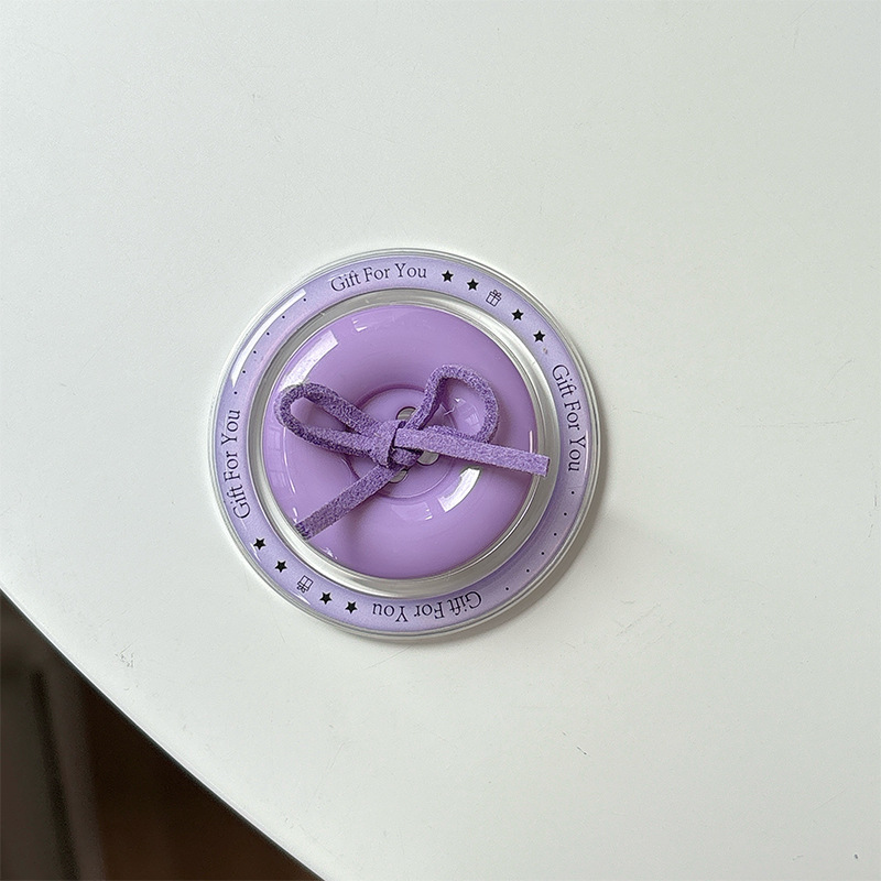 _0007_紫gift磁吸-蝴蝶结纽扣-紫色