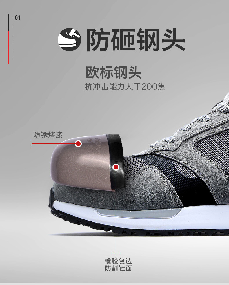 防砸防刺穿劳保鞋