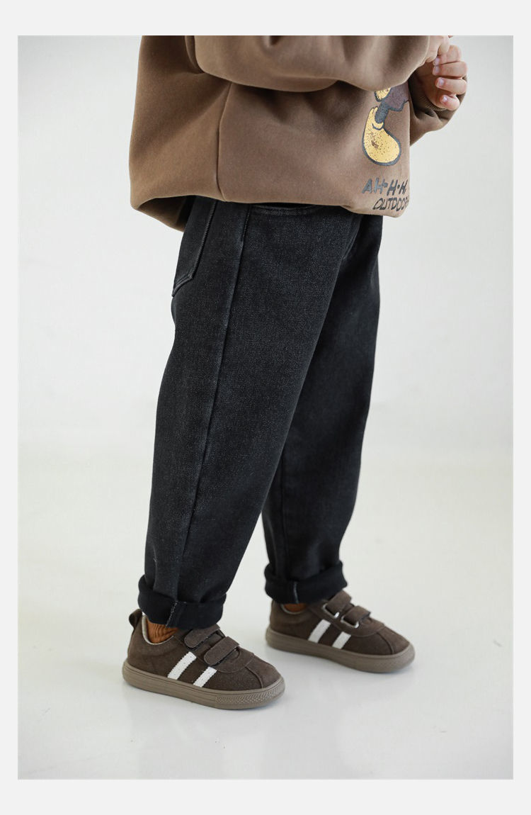 男童加绒裤子秋外穿儿详情图10