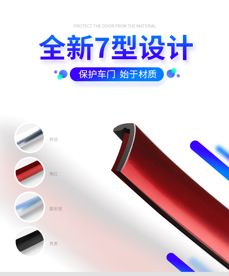 防撞条详情