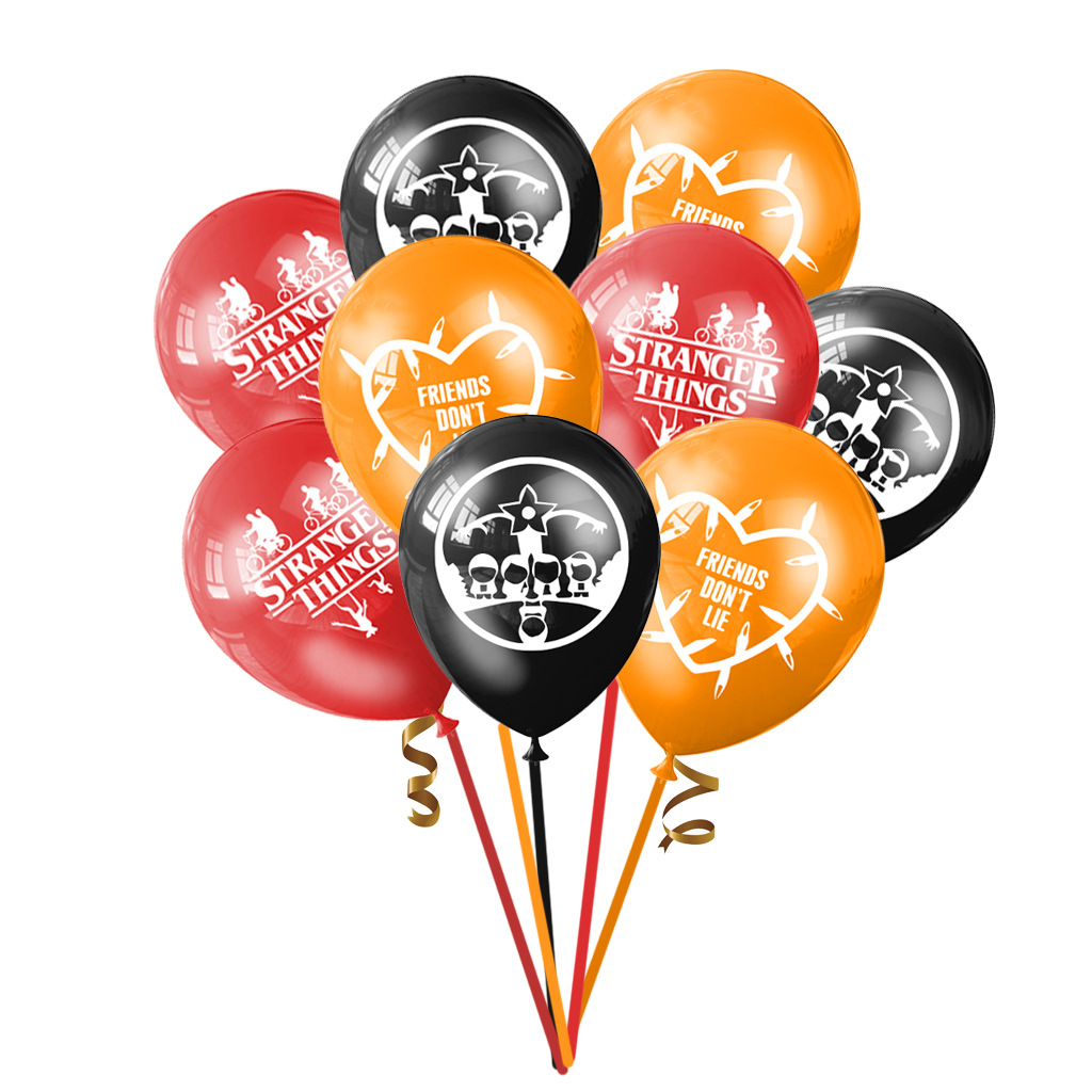 怪奇物语气球串