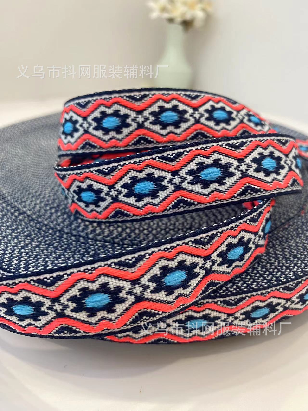 多款式民族风提花刺绣织带