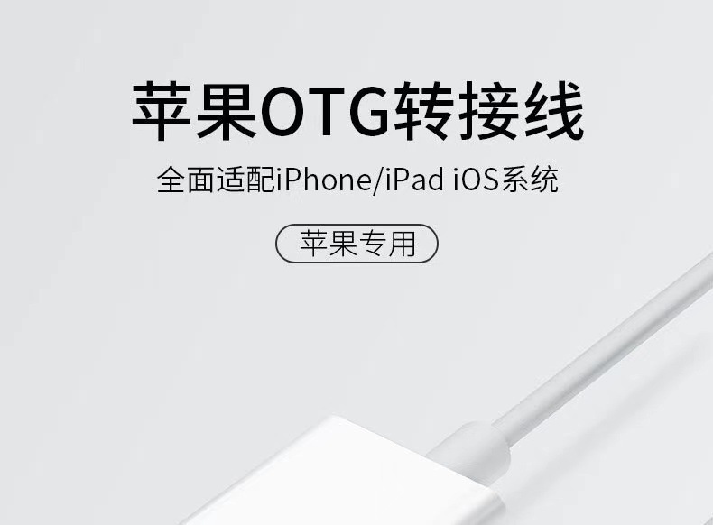 苹果手机OTG转接线