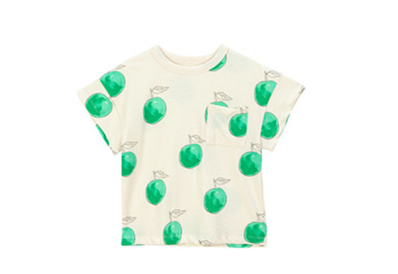 满印苹果T恤平面图_01