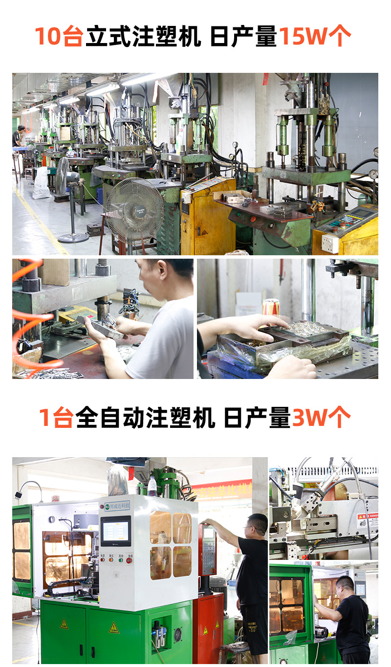 厂家定制双头TPU拉尾绳间反光条绳子拉手注塑拉链绳