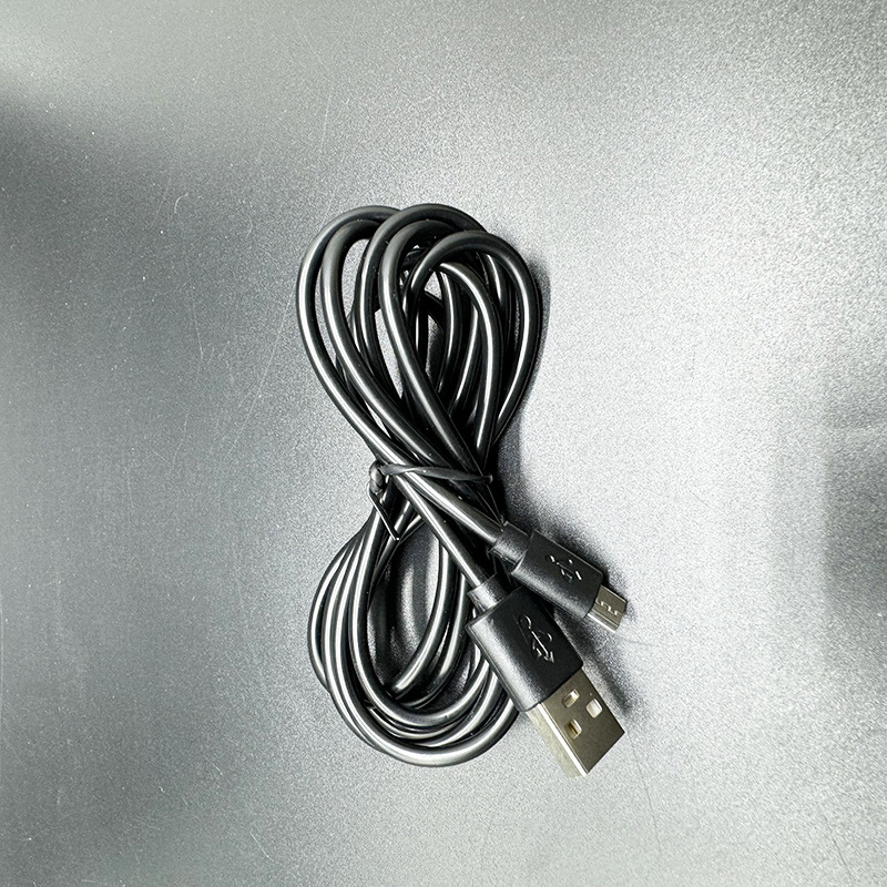 环保0.5米黑白色microUSB安卓充电线80cmUSB转迈克V8安卓数据线2A /><br class=