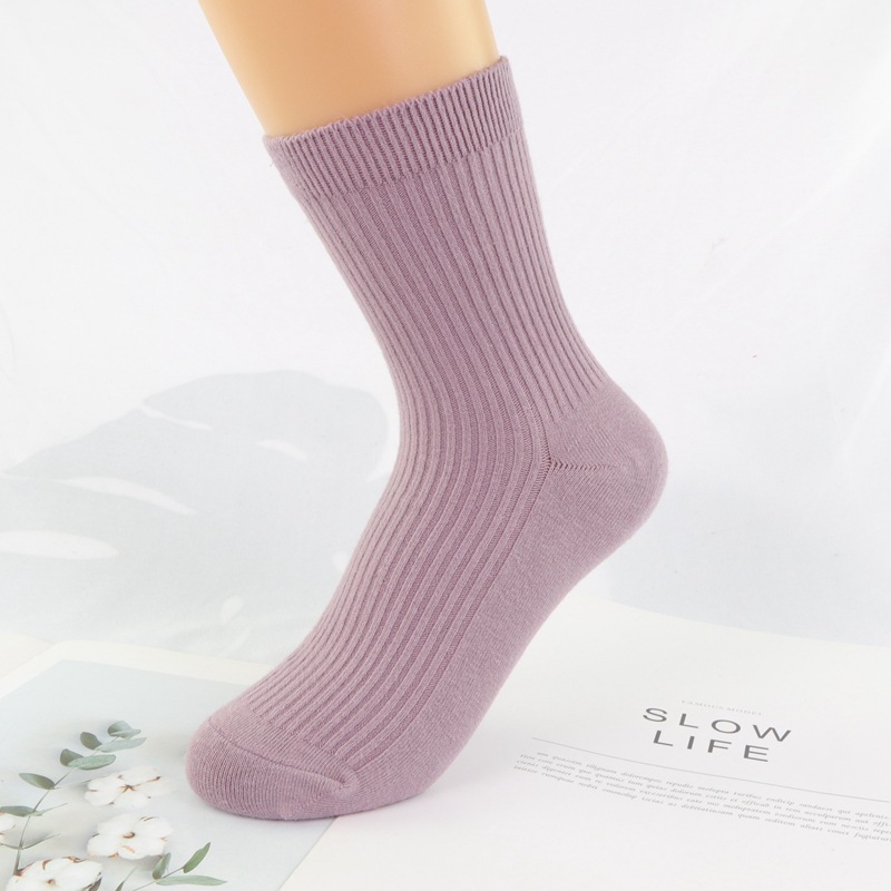 双针高腰厚棉女袜 (11)