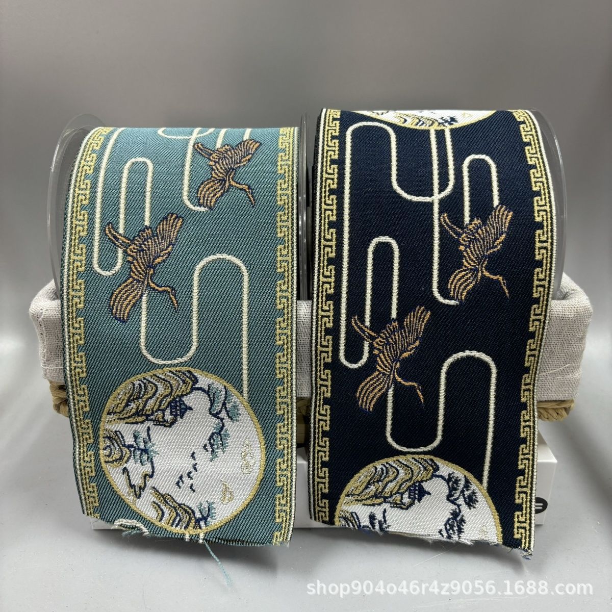 新款简单少数民族苗族手工装饰刺绣花边辅料汉服服装织带服装辅料