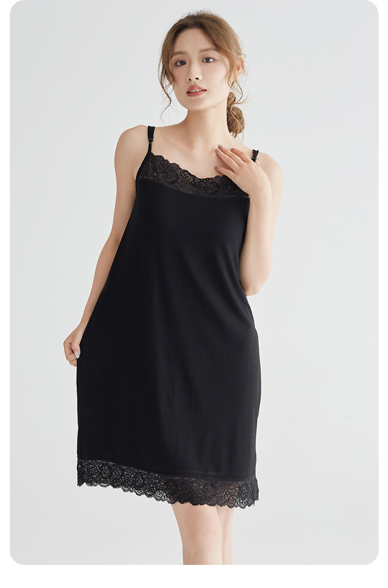 蕾丝吊带裙_18