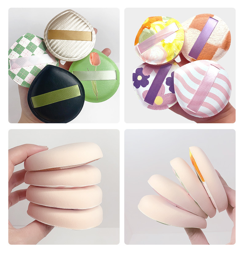 棉花糖粉扑定制 气垫粉扑定制 海绵粉扑定制