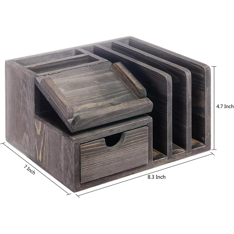 木质收纳盒 (3)做旧