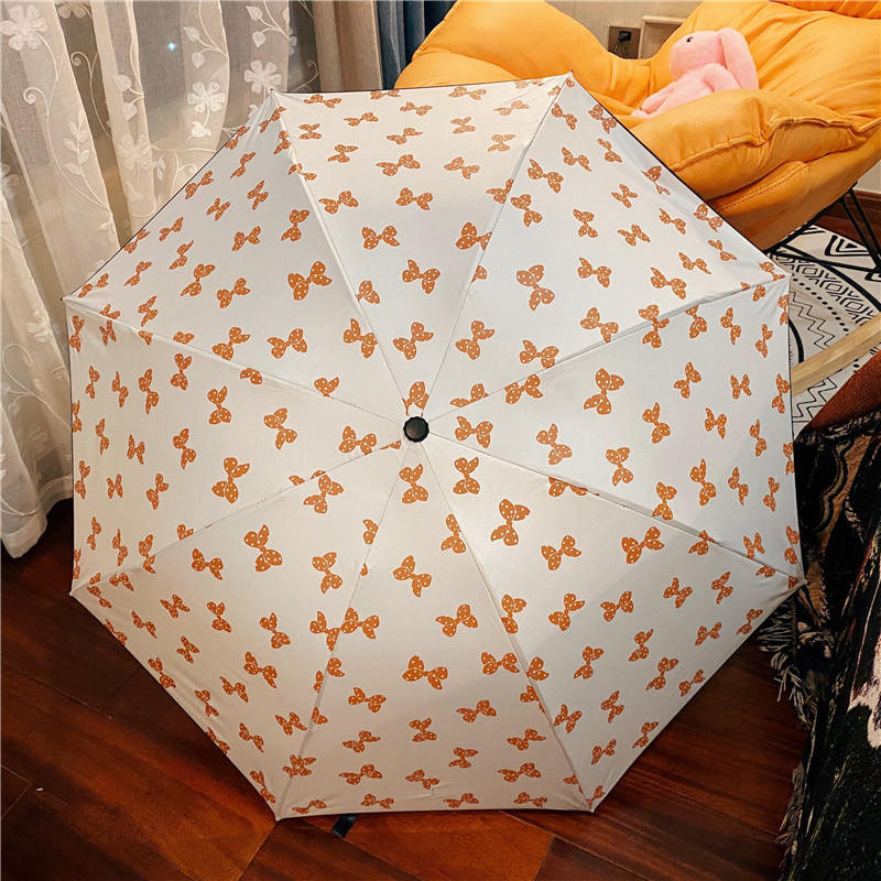 蝴蝶结常规米白色